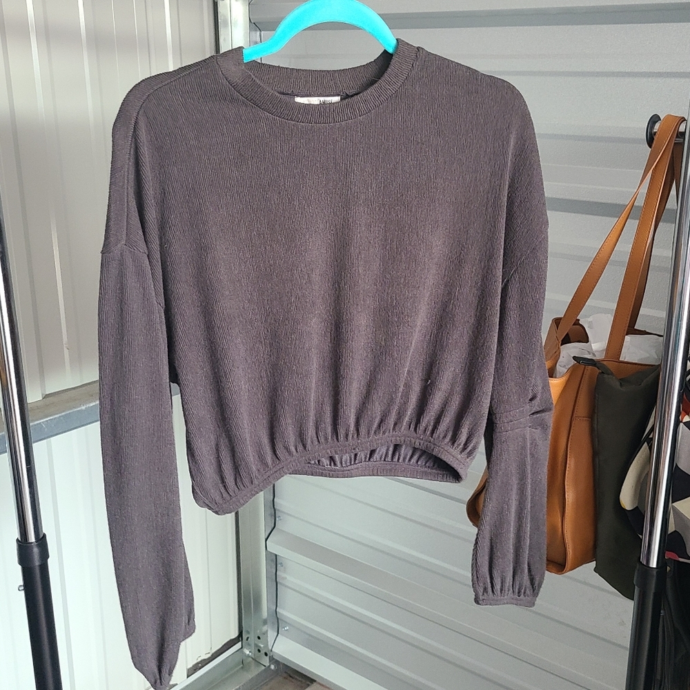 Amuse Society Gray Sweater